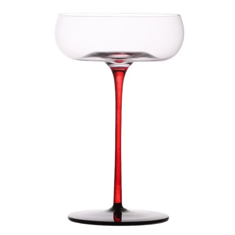 Clear Coupe Cocktail Glass, Unique Cocktail Glasses, Cocktail Glass Set, Coupe Glass Set, Barware Set, Gifts For Her