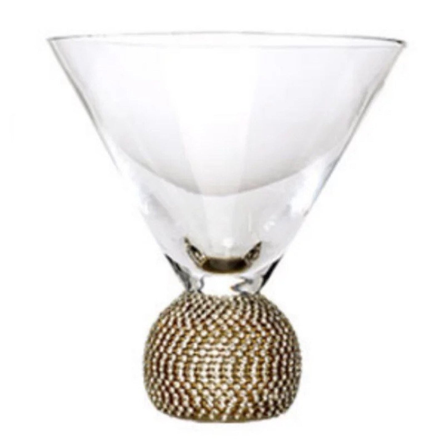 Cocktail Glass Set, Bling Martini Glasses, Gold Cocktail Glass Set, Diamond Rhinestone Stem, Unique Barware, Gifts For Her, Wedding Gifts
