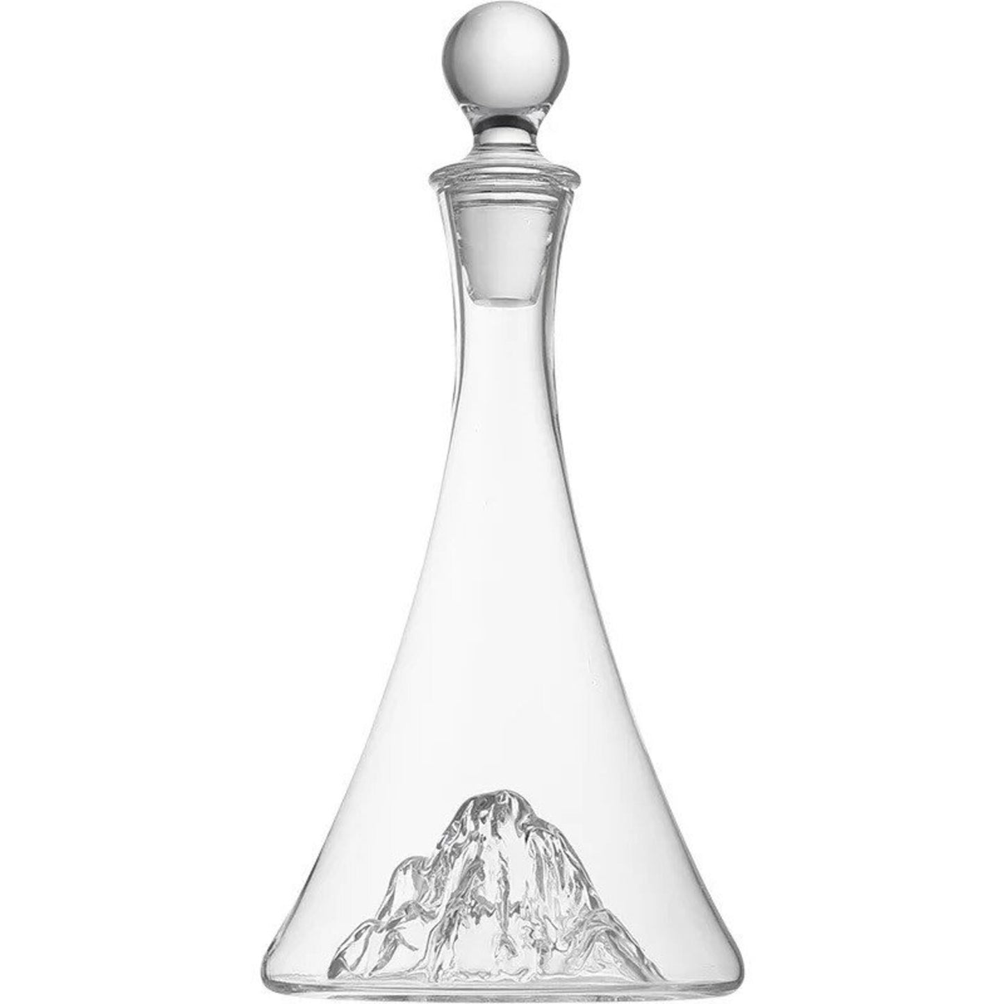 The Mountain Decanter, Wine Decanter, Glass Liquor Decanter, Cocktail Decanter, Carafe & Stopper, Unique Gifts, Gifts For Her, Gifts For Him