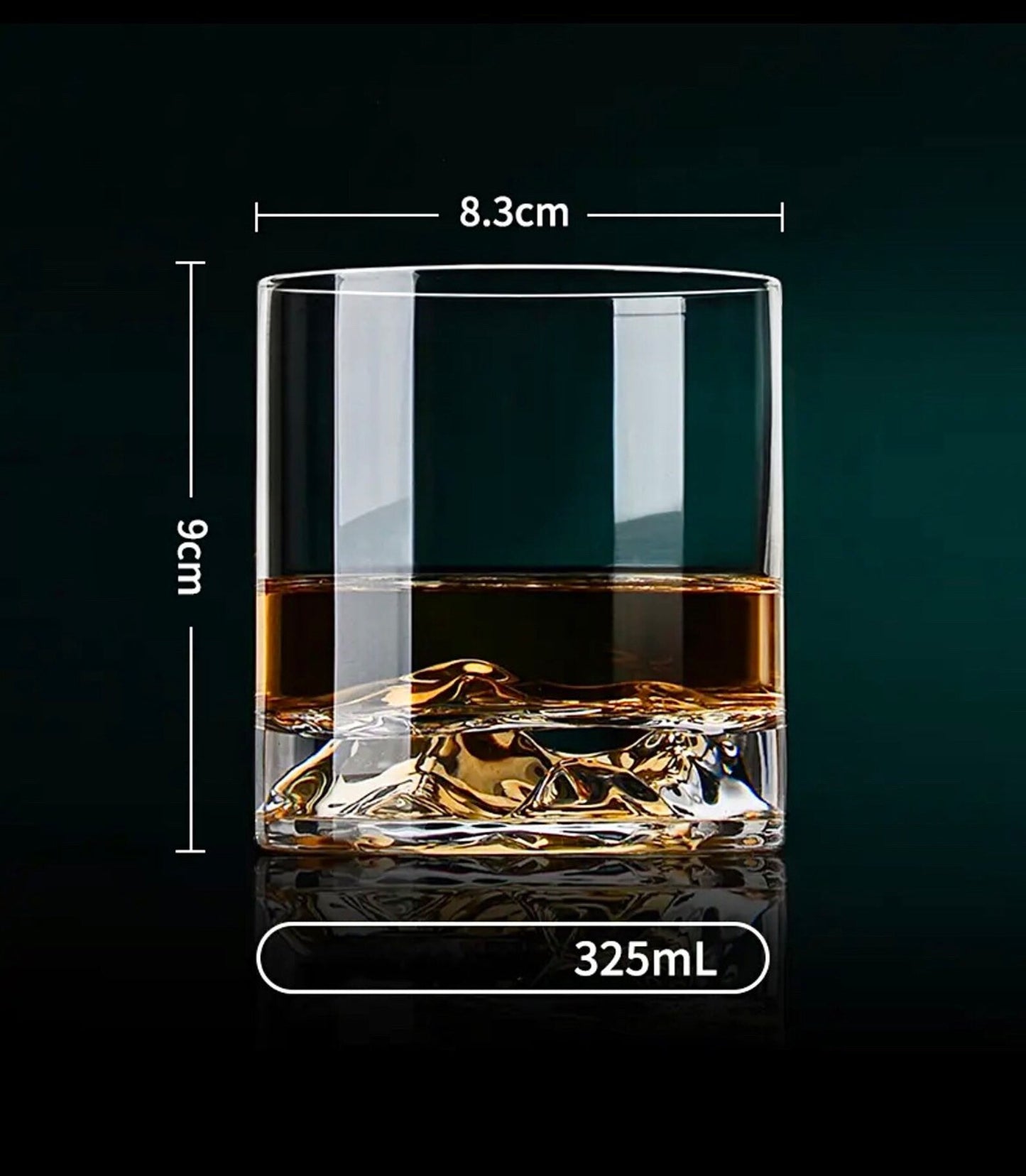 Rocky Mountain Whiskey Glasses, Unique Whiskey Glasses, 3D Whiskey Glass, Barware Set, Unique Gifts For Him, Groomsmen Gift, Father’s Day