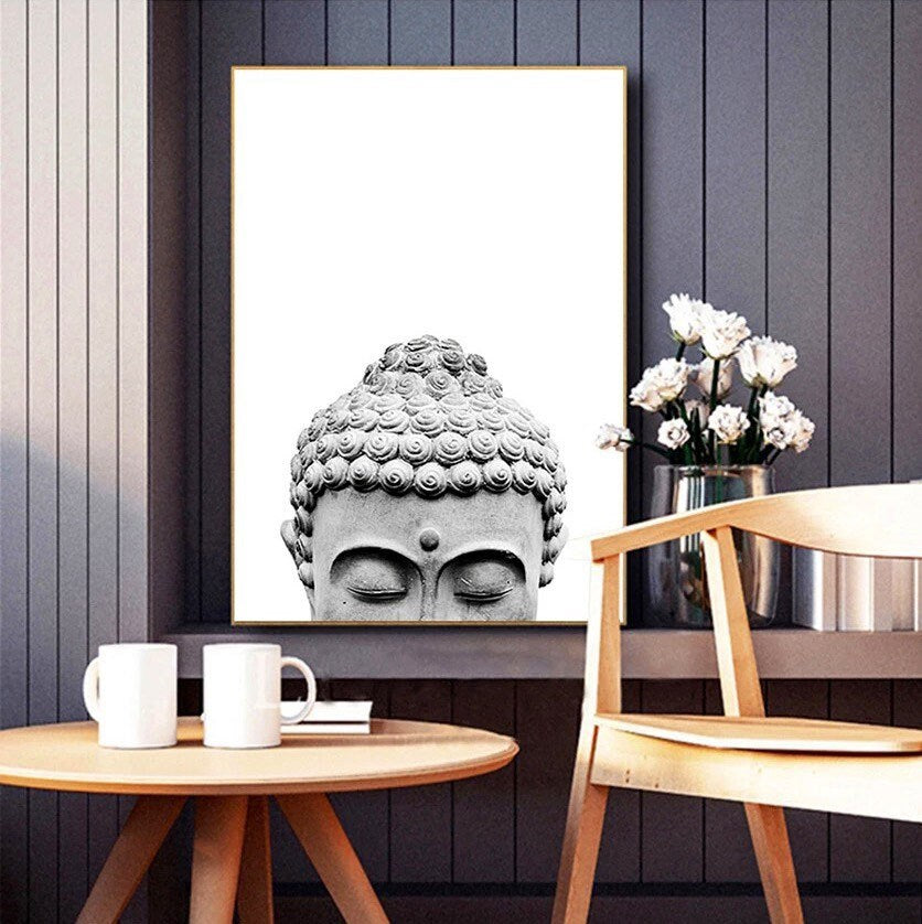 Buddha Wall Art | Buddha Canvas Print | Zen Wall Art | Zen Canvas Print | Wall Decor | Buddha Quotes | Wall Art Canvas | 2-Piece Set