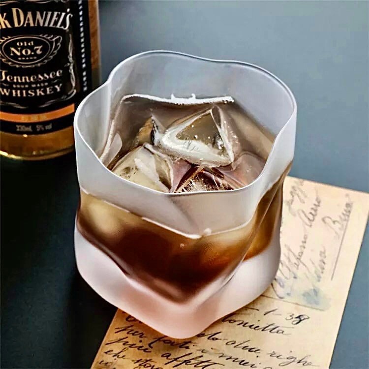 Frosted Whiskey Glasses, Whiskey Glass Set, Whiskey Glass, Scotch Glasses, Barware Set, Gifts For Him, Groomsmen Gift, Father's Day Gift