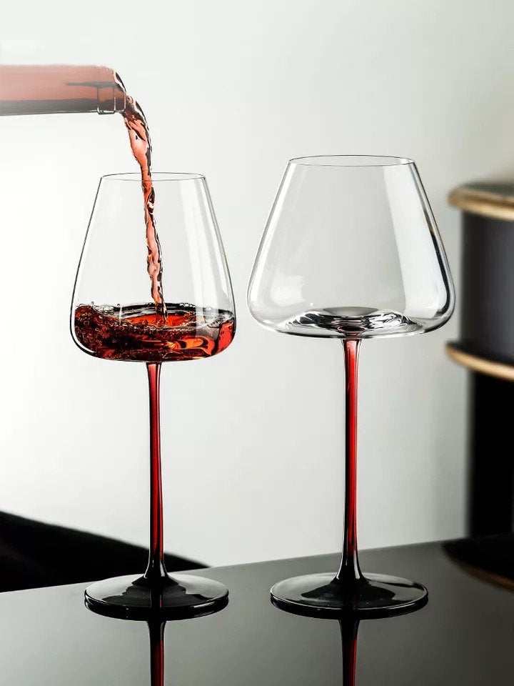Red Wine Glasses, Unique Wine Glasses, Wine Glass Set, Barware Set, Unique Barware, Cocktail Glasses, Gifts For Her, Wedding Gift, Christmas