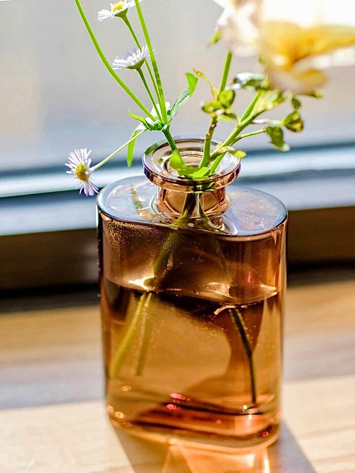 Minimalist Glass Bud Vases, Bud Vase Set, Clear Glass Vases, Mini Bud Vase, Clear Glass Vases, Wedding Vase Decor