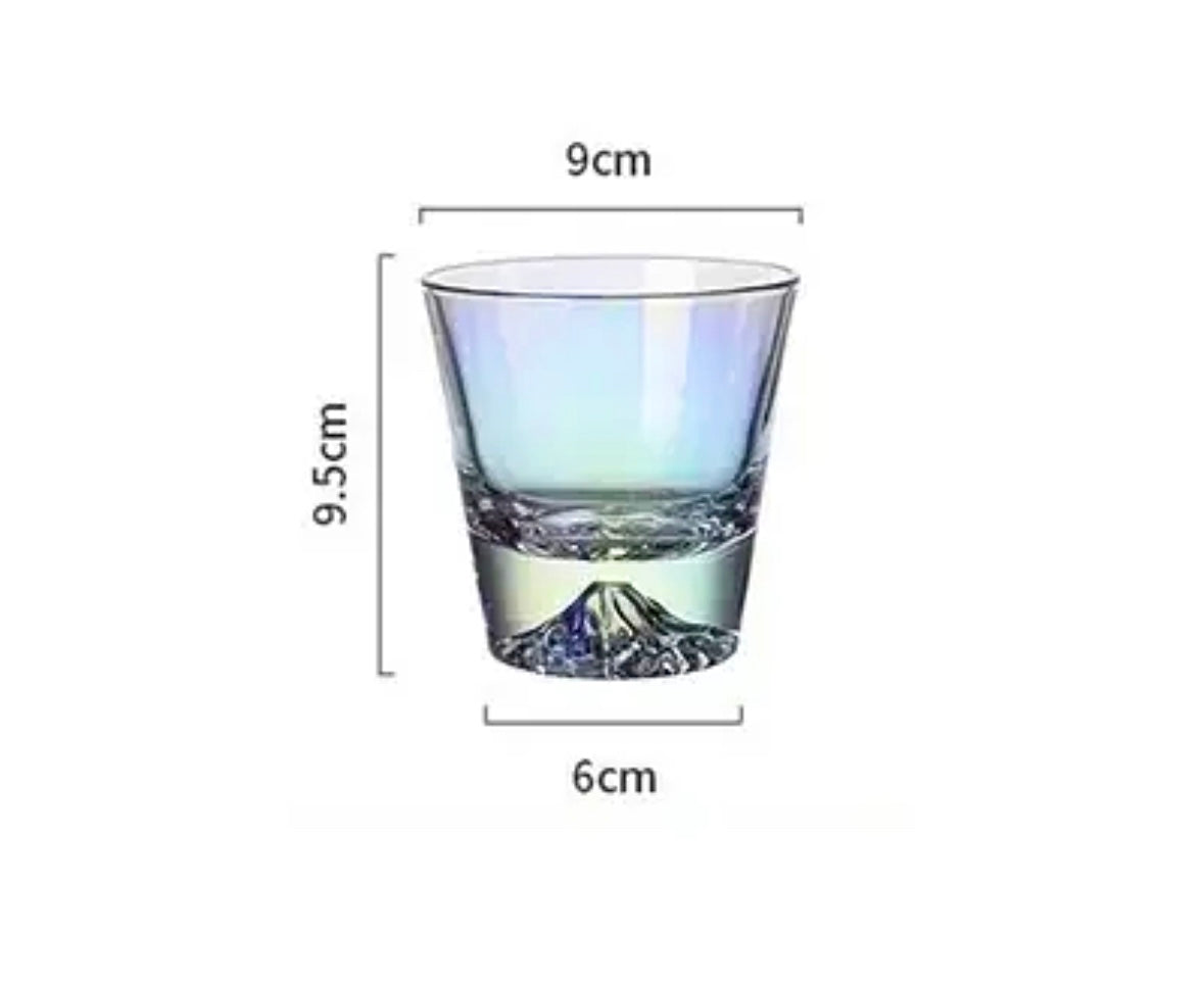 Highball Whiskey Glass, Mountain Whiskey Glass, Unique Whiskey Glasses, Scotch Glasses, Barware Set, Gifts For Him, Gifts For Her, 300ml, 360ml