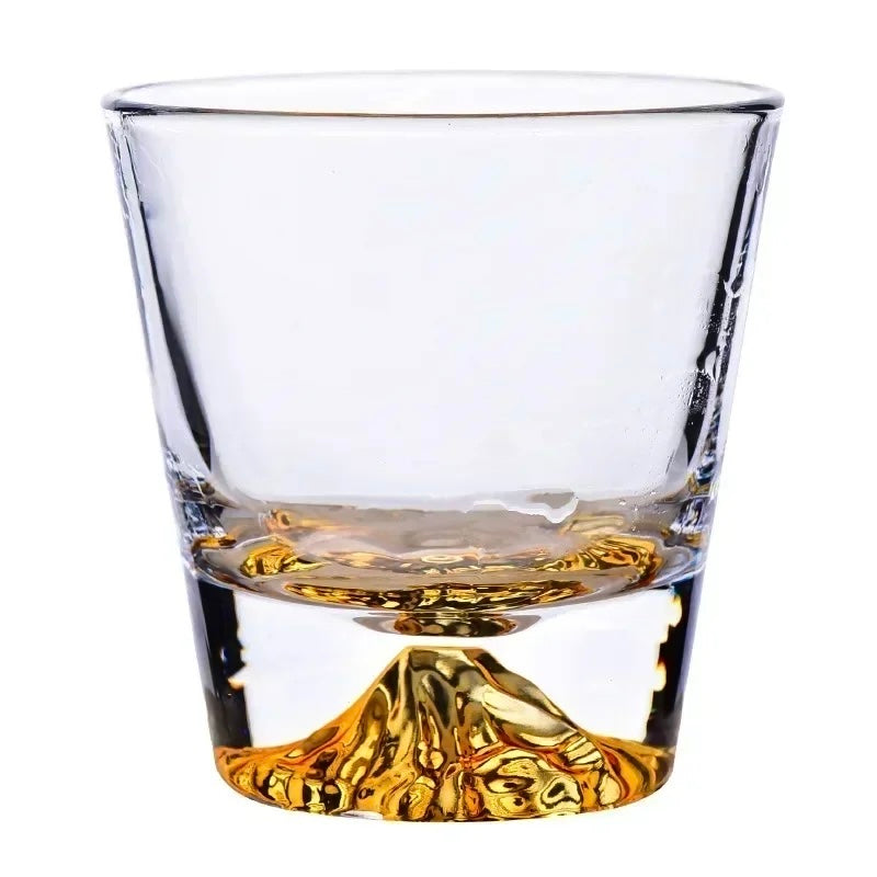 Mountain Whiskey Glass, Whiskey Glass Set, Unique Rocks Whiskey Glass, Whiskey Glasses, Barware Set, Gifts For Him, 300ml