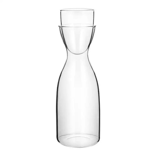 2-Piece Bedside Carafe, Carafe and Glass Set, Carafe Set, Water Carafe, Carafe Gift Set, 2-Piece Carafe Set, 600ml, Gift Set