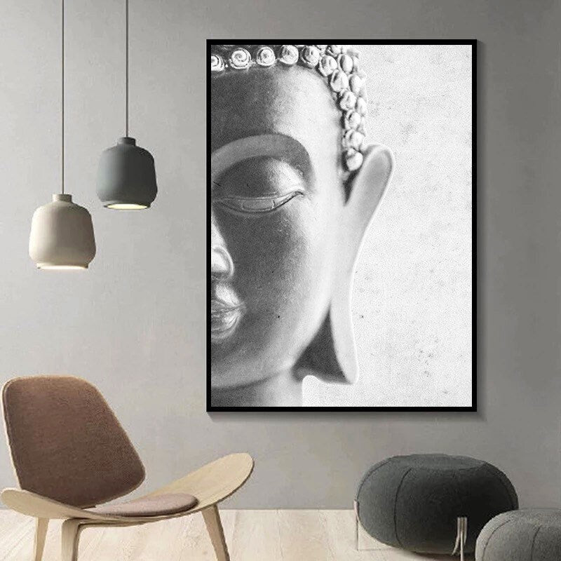 Buddha Wall Art | Buddhist Canvas Print | Zen Wall Art | Zen Canvas Print | Wall Decor | Buddha Quotes | Wall Art Canvas | 2-Piece Set