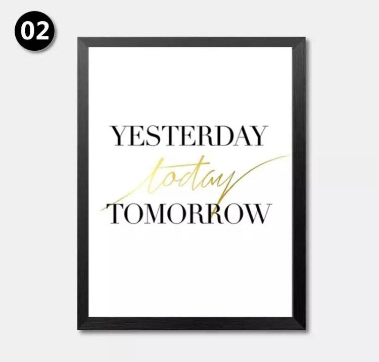 Motivational Wall Art | Canvas Print | Wall Art | Canvas Print | Office Wall Decor | Life Quotes | Wall Art Canvas | Typography Wall Art