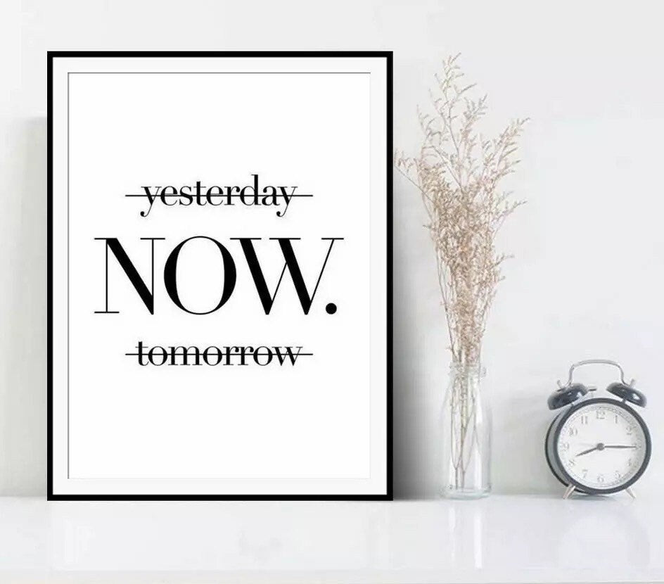 Motivational Wall Art | Canvas Print | Wall Art | Canvas Print | Office Wall Decor | Life Quotes | Wall Art Canvas | Typography Wall Art