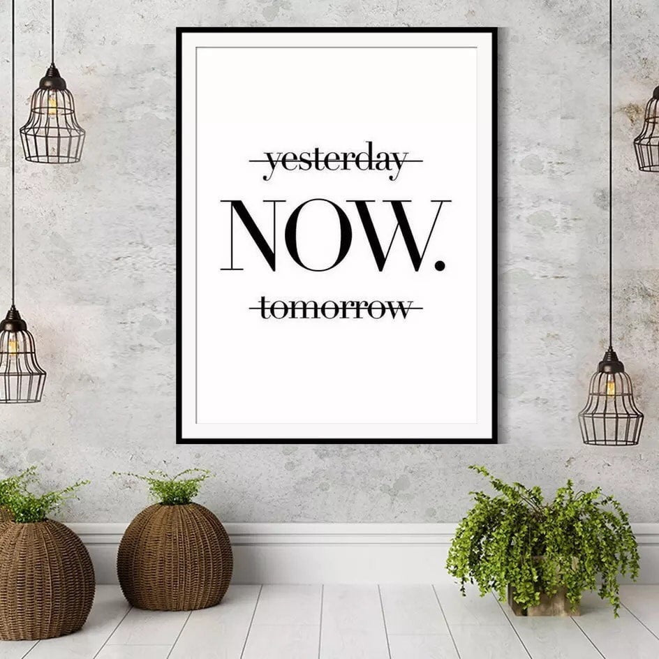 Motivational Wall Art | Canvas Print | Wall Art | Canvas Print | Office Wall Decor | Life Quotes | Wall Art Canvas | Typography Wall Art