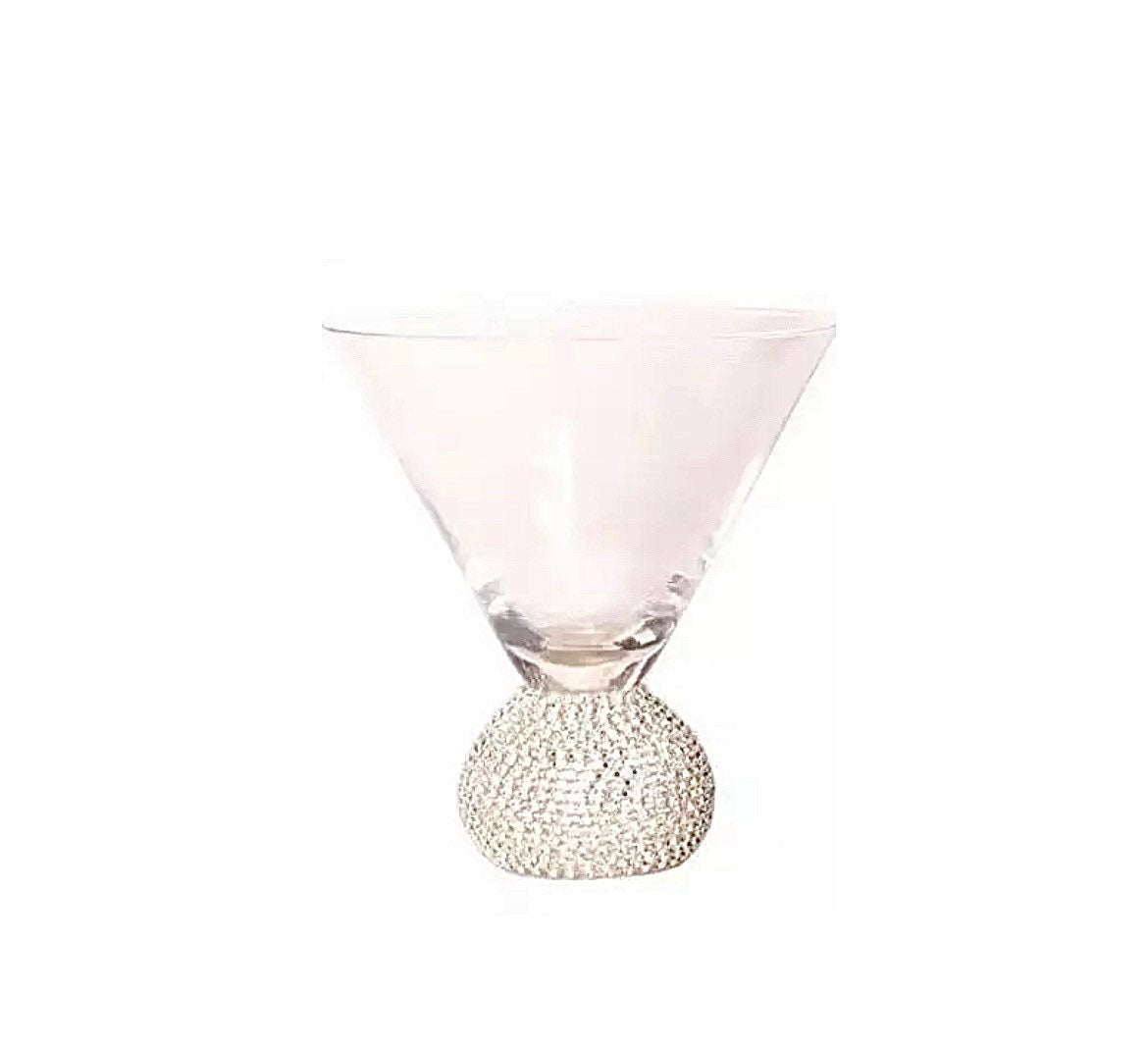 Hand Painted Gold Leaf Stemmed Martini Glass By Elm Design – Bella Vita  Gifts & Interiors