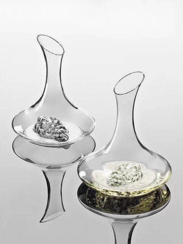 Unique Wine Decanter, Whiskey Decanter, Mountain Decanter, Wine Glass Set, Carafe & Glass Set, Unique Gifts, Gifts For Her, Gifts For Him