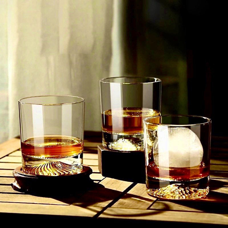 Buy Whiskey Glass Set of 2 - Bourbon Whiskey Stones Gift Set - Rocks Whisky  Chilling Stones - Scotch Glassess Gift in Wooden Box - Wisky Stones Set -  Burbon Gifts for