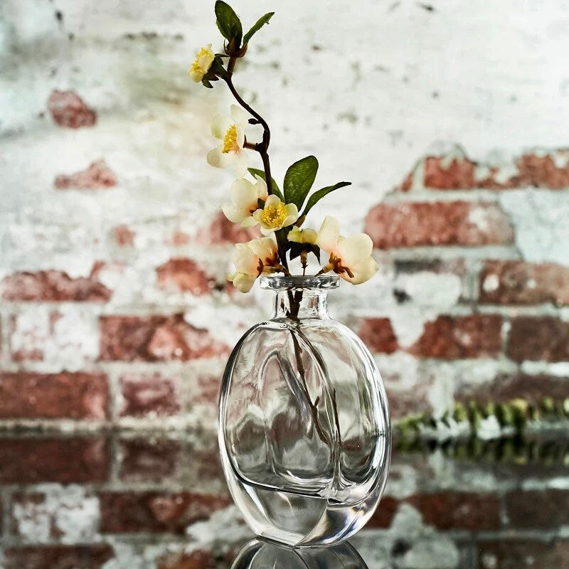Minimalist Glass Bud Vases, Bud Vase Set, Clear Glass Vases, Mini Bud Vase, Clear Glass Vases, Wedding Vase Decor